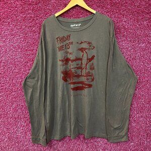 Friday The 13th Jason Voorhees Camp Crystal Lake Long Sleeve 2XL